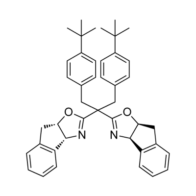 (3AR,3a'R,8aS,8a'S)-2,2'-(1,3-bis(4-(tert-butyl)phenyl)propane-2,2-diyl)bis(8,8a-dihydro-3aH-indeno[1,2-d]oxazole)