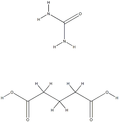 glutaric acid, compound with urea (1:1)