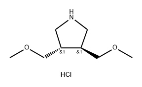 RAC-(3R,4R)-3,4-BIS(METHOXYMETHYL)PYRROLIDINE HYDROCHLORIDE, TRANS