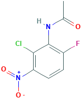 N-(2-Chloro-6-fluoro-3-nitrophenyl)acetamide