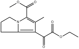 1H-Pyrrolizine-7-acetic acid, 2,3-dihydro-5-(methoxycarbonyl)-6-methyl-α-oxo-, ethyl ester