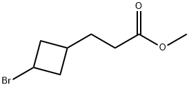 methyl 3-(3-bromocyclobutyl)propanoate