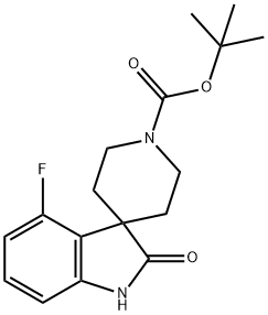 4-氟-2-氧代吡咯[吲哚-3,4'-哌啶]-1'-羧酸叔丁酯