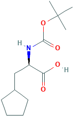 (R)-2-TERT-BUTOXYCARBONYLAMINO-3-CYCLOPENTYL-PROPIONIC ACID