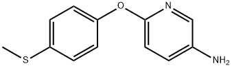 6-[4-(Methylsulfanyl)phenoxy]pyridin-3-amine