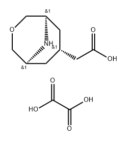 bis(2-[exo-3-oxa-9-azabicyclo[3.3.1]nonan-7-yl]acetic acid)