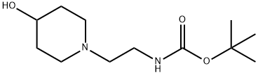 tert-butyl 2-(4-hydroxypiperidin-1-yl)ethylcarbamate