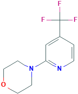 4-[4-(TRIFLUOROMETHYL)PYRIDIN-2-YL]MORPHOLINE