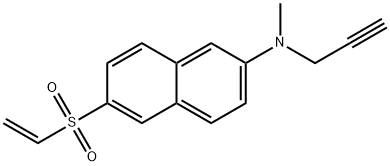 2-Naphthalenamine, 6-(ethenylsulfonyl)-N-methyl-N-2-propyn-1-yl-