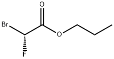 Acetic acid, 2-bromo-2-fluoro-, propyl ester, (2R)-