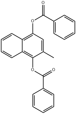 (4-BENZOYLOXY-3-METHYLNAPHTHALEN-1-YL) BENZOATE