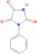 1-PHENYLIMIDAZOLIDINE-2,4,5-TRIONE