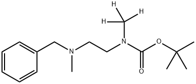 (2-(苄基(甲基)氨基)乙基)(甲基)氨基甲酸叔丁酯-D3