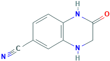 6-Quinoxalinecarbonitrile,1,2,3,4-tetrahydro-2-oxo-(9CI)