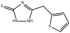 3H-1,2,4-Triazole-3-thione, 1,2-dihydro-5-(2-thienylmethyl)-