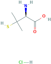 (S)-2-氨基-3-巯基-3-甲基丁酸盐酸盐