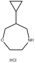 6-CYCLOPROPYL-1,4-OXAZEPANE HYDROCHLORIDE