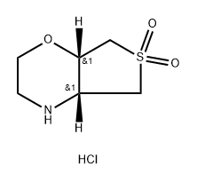 rac-(4aR,7aR)-hexahydro-2H-6lambda6-thieno[3,4-b][1,4]oxazine-6,6-dione hydrochloride