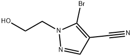 5-bromo-1-(2-hydroxyethyl)-1H-pyrazole-4-carbonitrile