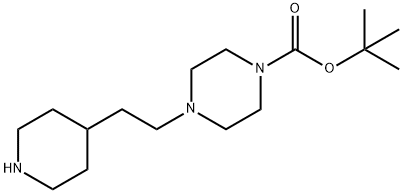 1-Piperazinecarboxylic acid, 4-[2-(4-piperidinyl)ethyl]-, 1,1-dimethylethyl ester