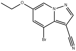 4-Bromo-6-ethoxypyrazolo[1,5-a]pyridine-3-carbonitrile