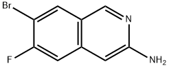 3-Isoquinolinamine, 7-bromo-6-fluoro-