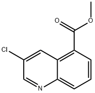 5-Quinolinecarboxylic acid, 3-chloro-, methyl ester