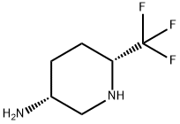 3-Piperidinamine, 6-(trifluoromethyl)-, (3R,6R)-