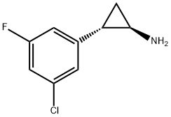 反式-2-(3-氯-5-氟苯基)环丙-1-胺盐酸盐