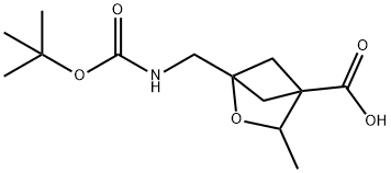 1-({[(tert-butoxy)carbonyl]amino}methyl)-3-methyl-2-oxabicyclo[2.1.1]hexane-4-carboxylic acid