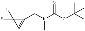 tert-butyl N-[(3,3-difluorocycloprop-1-en-1-yl)methyl]-N-methylcarbamate