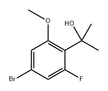 2-(4-bromo-2-fluoro-6-methoxyphenyl)propan-2-ol