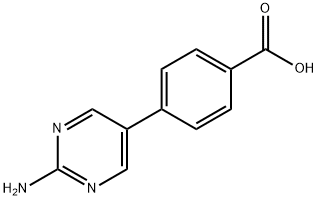 4-(2-氨基嘧啶-5-基)苯甲酸