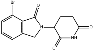 3-(7-溴-1-氧代异吲哚啉-2-基)哌啶-2,6-二酮