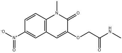 N-Methyl-2-((1-methyl-6-nitro-2-oxo-1,2-dihydroquinolin-3-yl)oxy)acetamide