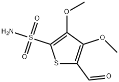 5-formyl-3,4-dimethoxythiophene-2-sulfonamide