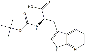 (2R)-2-{[(tert-butoxy)carbonyl]amino}-3-{1H-pyrrolo[2,3-b]pyridin-3-yl}propanoic acid