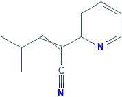 alpha-(2-methylpropylidene)pyridine-2-acetonitrile