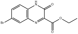 ETHYL 7-BROMO-3-OXO-3,4-DIHYDROQUINOXALINE-2-CARBOXYLATE