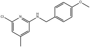 6-Chloro-N-[(4-methoxyphenyl)methyl]-4-methylpyridin-2-amine