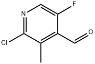 2-chloro-5-fluoro-3-methylpyridine-4-carbaldehyde