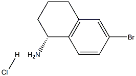 (R)-6-溴-1,2,3,4-四氢萘-1-胺盐酸盐