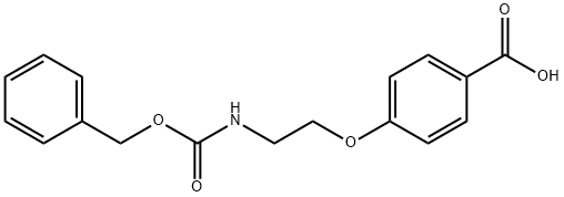 4-(2-(((benzyloxy)carbonyl)amino)ethoxy)benzoic acid