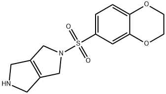 Pyrrolo[3,4-c]pyrrole, 2-[(2,3-dihydro-1,4-benzodioxin-6-yl)sulfonyl]-1,2,3,4,5,6-hexahydro-