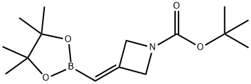 tert-butyl 3-[(4,4,5,5-tetramethyl-1,3,2-dioxaborolan-2-yl)methylene]azetidine-1-carboxylate