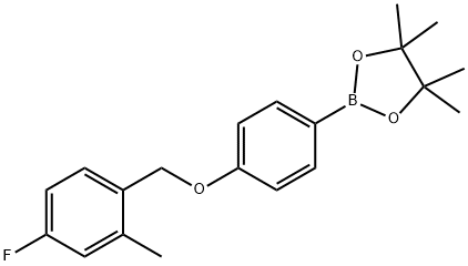 2-[4-(4-Fluoro-2-methylbenzyloxy)-phenyl]-4,4,5,5-tetramethyl-[1,3,2]dioxaborolane