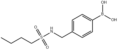 Boronic acid, B-[4-[[(butylsulfonyl)amino]methyl]phenyl]-