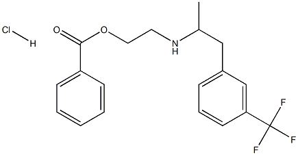 (±)-2-[[1-METHYL-2-[3-(TRIFLUOROMETHYL)PHENYL]ETHYL]AMINO]ETHYL BENZOATE HYDROCHLORIDE