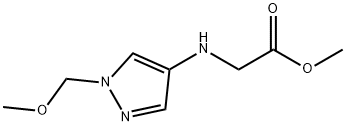 Glycine, N-[1-(methoxymethyl)-1H-pyrazol-4-yl]-, methyl ester