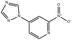 2-nitro-4-(1H-1,2,4-triazol-1-yl)pyridine